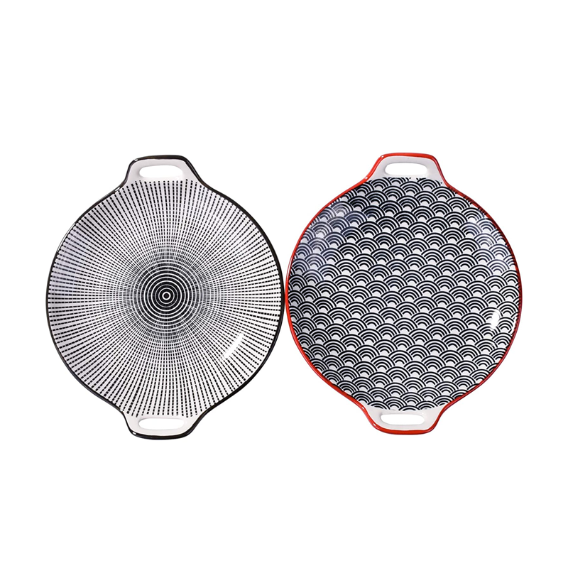 Large Serving Plate Set